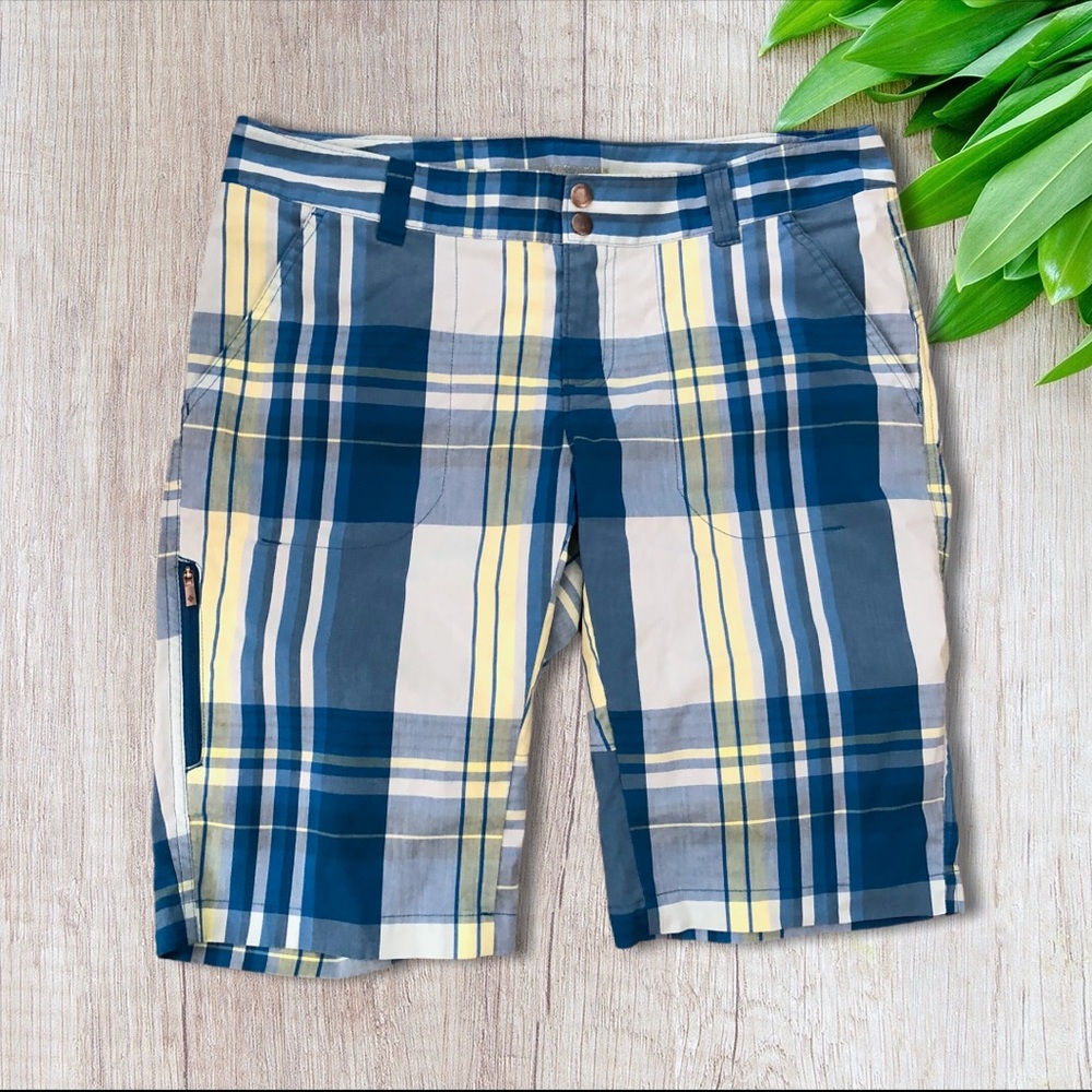 Columbia Bermuda Saturday Trail II Plaid Shorts 12